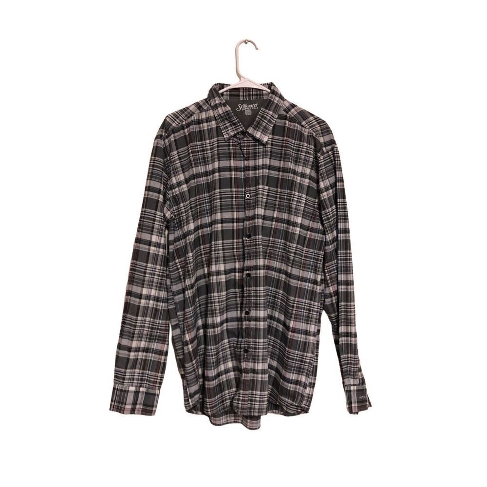Stillwater Co Size Extra Large (XL) Plaid Button